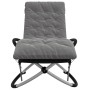 Geometric lounger with black and gray steel cushion by vidaXL, Loungers - Ref: Foro24-3213547, Price: 127,80 €, Discount: %