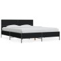 Estructura de cama madera de ingeniería y metal negro 160x200cm de vidaXL, Camas y somieres - Ref: Foro24-3280007, Precio: 17...