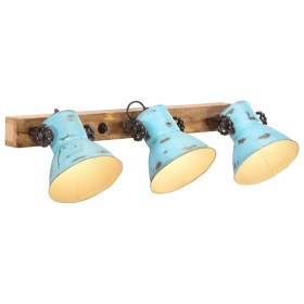 Worn blue wall lamp 25 W E27 65x25 cm by vidaXL, Lamps - Ref: Foro24-371821, Price: 68,33 €, Discount: %