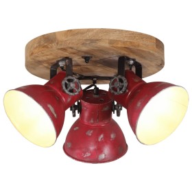 Worn red ceiling lamp 25 W E27 35x35x25 cm by vidaXL, Lamps - Ref: Foro24-371828, Price: 98,99 €, Discount: %