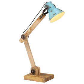 Worn blue desk lamp 25 W E27 23x18x96 cm by vidaXL, Lamps - Ref: Foro24-371840, Price: 53,99 €, Discount: %