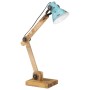 Worn blue desk lamp 25 W E27 23x18x96 cm by vidaXL, Lamps - Ref: Foro24-371840, Price: 53,13 €, Discount: %