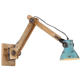 Worn blue wall lamp 25 W E27 96x15x20 cm by vidaXL, Lamps - Ref: Foro24-371842, Price: 53,99 €, Discount: %