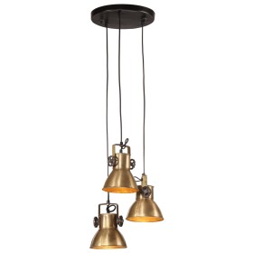 Vintage brass ceiling lamp 25 W E27 30x30x100 cm by vidaXL, Lamps - Ref: Foro24-371856, Price: 86,99 €, Discount: %