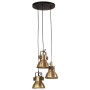 Vintage brass ceiling lamp 25 W E27 30x30x100 cm by vidaXL, Lamps - Ref: Foro24-371856, Price: 83,01 €, Discount: %