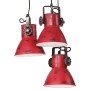 Worn red ceiling lamp 25 W E27 30x30x100 cm by vidaXL, Lamps - Ref: Foro24-371861, Price: 76,47 €, Discount: %