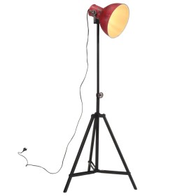 Worn red floor lamp 25 W E27 61x61x90/150 cm by vidaXL, Lamps - Ref: Foro24-371868, Price: 128,99 €, Discount: %