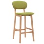 Kitchen stools 2 units green fabric by vidaXL, Kitchen stools - Ref: Foro24-289372, Price: 150,57 €, Discount: %