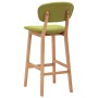 Kitchen stools 2 units green fabric by vidaXL, Kitchen stools - Ref: Foro24-289372, Price: 150,57 €, Discount: %