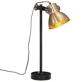 Vintage brass desk lamp 25 W E27 15x15x55 cm by vidaXL, Lamps - Ref: Foro24-371849, Price: 69,99 €, Discount: %