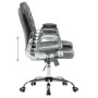 Silla de oficina giratoria de cuero sintético negro de vidaXL, Sillas de oficina - Ref: Foro24-289363, Precio: 130,98 €, Desc...