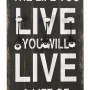 LOVE LIFE wall coat rack with 6 hooks 120x40 cm by vidaXL, Hat and coat racks - Ref: Foro24-245853, Price: 54,32 €, Discount: %