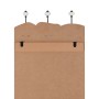 LOVE LIFE wall coat rack with 6 hooks 120x40 cm by vidaXL, Hat and coat racks - Ref: Foro24-245853, Price: 54,32 €, Discount: %