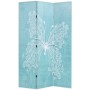 Biombo divisor plegable 120x170 cm mariposa azul de vidaXL, Divisores de ambientes - Ref: Foro24-245885, Precio: 89,13 €, Des...