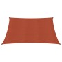 Square HDPE terracotta shade sail 160 g/m² 2.5x2.5 m by vidaXL, Umbrellas - Ref: Foro24-311328, Price: 23,04 €, Discount: %