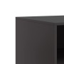 Mueble para TV de acero negro 67x39x44 cm de vidaXL, Muebles TV - Ref: Foro24-841739, Precio: 90,99 €, Descuento: %