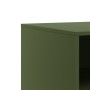 Mueble para TV de acero verde oliva 67x39x44 cm de vidaXL, Muebles TV - Ref: Foro24-841747, Precio: 95,82 €, Descuento: %