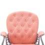 Pink Faux Leather Swivel Office Chair by vidaXL, Office chairs - Ref: Foro24-289361, Price: 138,80 €, Discount: %