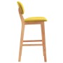 Kitchen stools 2 units fabric mustard yellow by vidaXL, Kitchen stools - Ref: Foro24-289374, Price: 157,07 €, Discount: %