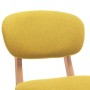 Kitchen stools 2 units fabric mustard yellow by vidaXL, Kitchen stools - Ref: Foro24-289374, Price: 157,07 €, Discount: %