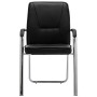 Silla de oficina de cuero sintético negra de vidaXL, Sillas de oficina - Ref: Foro24-289354, Precio: 116,63 €, Descuento: %