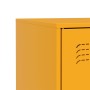 Mustard yellow steel sideboard 67x39x83 cm by vidaXL, Sideboards - Ref: Foro24-841682, Price: 208,60 €, Discount: %