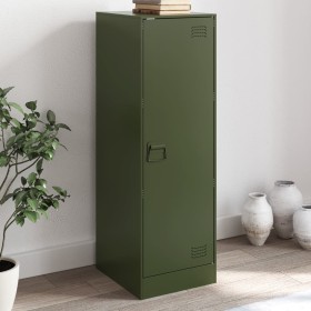 Olive green steel sideboard 34.5x39x107 cm by vidaXL, Sideboards - Ref: Foro24-841707, Price: 109,67 €, Discount: %