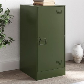 Olive green steel sideboard 34.5x39x73 cm by vidaXL, Sideboards - Ref: Foro24-841713, Price: 81,92 €, Discount: %