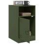 Bedside tables 2 units olive green steel 34.5x39x62 cm by vidaXL, Nightstands - Ref: Foro24-841772, Price: 125,79 €, Discount: %