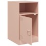 Nachttische 2 Einheiten rosa Stahl 34,5x39x62 cm von vidaXL, Nachttische - Ref: Foro24-841766, Preis: 125,79 €, Rabatt: %