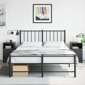 Nightstands 2 units black steel 34.5x39x62 cm by vidaXL, Nightstands - Ref: Foro24-841764, Price: 117,99 €, Discount: %