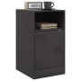 Nightstands 2 units black steel 34.5x39x62 cm by vidaXL, Nightstands - Ref: Foro24-841764, Price: 118,34 €, Discount: %