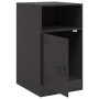 Nightstands 2 units black steel 34.5x39x62 cm by vidaXL, Nightstands - Ref: Foro24-841764, Price: 118,34 €, Discount: %