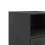 Nightstands 2 units black steel 34.5x39x62 cm by vidaXL, Nightstands - Ref: Foro24-841764, Price: 118,34 €, Discount: %