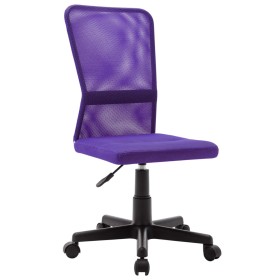 Silla de oficina de tela de malla morada 44x52x100 cm de vidaXL, Sillas de oficina - Ref: Foro24-289517, Precio: 67,99 €, Des...