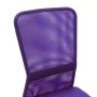 Purple mesh fabric office chair 44x52x100 cm by vidaXL, Office chairs - Ref: Foro24-289517, Price: 67,99 €, Discount: %