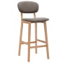 Kitchen stools 2 units gray taupe fabric by vidaXL, Kitchen stools - Ref: Foro24-289376, Price: 151,13 €, Discount: %