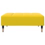 Reposapiés de terciopelo amarillo 77x55x31 cm de vidaXL, Otomanas - Ref: Foro24-4007397, Precio: 86,54 €, Descuento: %