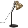 Vintage brass desk lamp 25 W E27 17x17x60 cm by vidaXL, Lamps - Ref: Foro24-371884, Price: 71,99 €, Discount: %