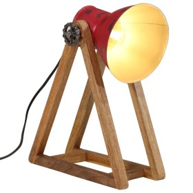 Worn-out red desk lamp 25 W E27 30x17x40 cm by vidaXL, Lamps - Ref: Foro24-371903, Price: 47,99 €, Discount: %