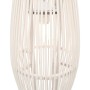 Lámpara colgante sauce blanco 40 W 23x55 cm ovalada E27 de vidaXL, Lámparas - Ref: Foro24-289584, Precio: 33,89 €, Descuento: %