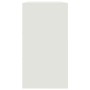 Aparador de acero blanco 99x39x73 cm de vidaXL, Aparadores - Ref: Foro24-841798, Precio: 188,63 €, Descuento: %