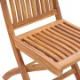 Folding garden chairs 6 pcs solid teak wood with cushions by vidaXL, Garden chairs - Ref: Foro24-3072859, Price: 549,75 €, Di...