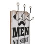 MEN LADIES wall coat rack with 6 hooks 120x40 cm by vidaXL, Hat and coat racks - Ref: Foro24-245852, Price: 51,45 €, Discount: %