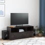 Mueble para TV de acero negro 99x39x44 cm de vidaXL, Muebles TV - Ref: Foro24-841733, Precio: 121,83 €, Descuento: %