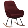 Red wine red fabric rocking chair by vidaXL, Rocking chairs - Ref: Foro24-289545, Price: 144,74 €, Discount: %