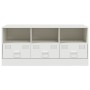 Mueble para TV de acero blanco 99x39x44 cm de vidaXL, Muebles TV - Ref: Foro24-841738, Precio: 128,99 €, Descuento: %