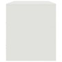 Mueble para TV de acero blanco 99x39x44 cm de vidaXL, Muebles TV - Ref: Foro24-841738, Precio: 128,99 €, Descuento: %