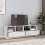 TV furniture 2 units white steel 67x39x44 cm by vidaXL, TV Furniture - Ref: Foro24-841750, Price: 171,67 €, Discount: %