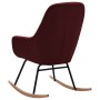 Red wine red fabric rocking chair by vidaXL, Rocking chairs - Ref: Foro24-289545, Price: 144,74 €, Discount: %